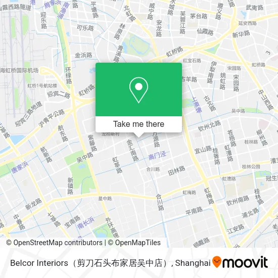 Belcor Interiors（剪刀石头布家居吴中店） map