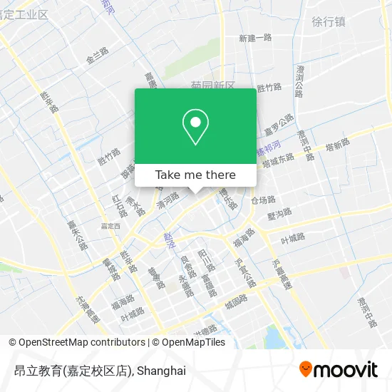 昂立教育(嘉定校区店) map