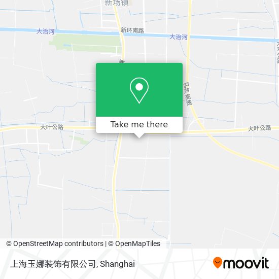 上海玉娜装饰有限公司 map