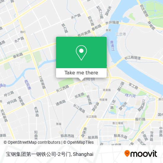 宝钢集团第一钢铁公司-2号门 map