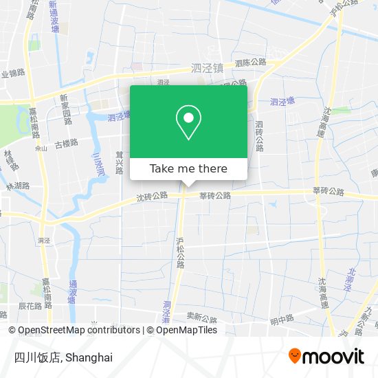 四川饭店 map