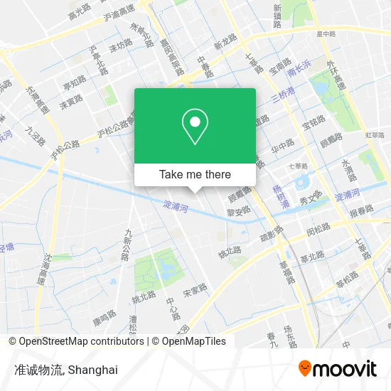准诚物流 map