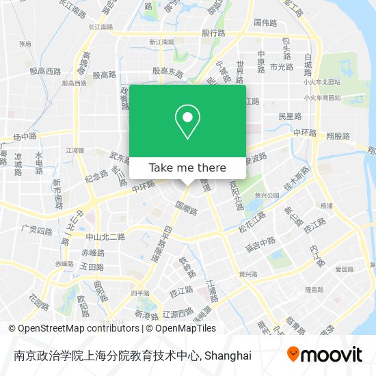 南京政治学院上海分院教育技术中心 map