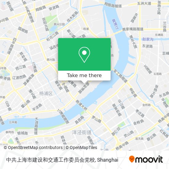 中共上海市建设和交通工作委员会党校 map