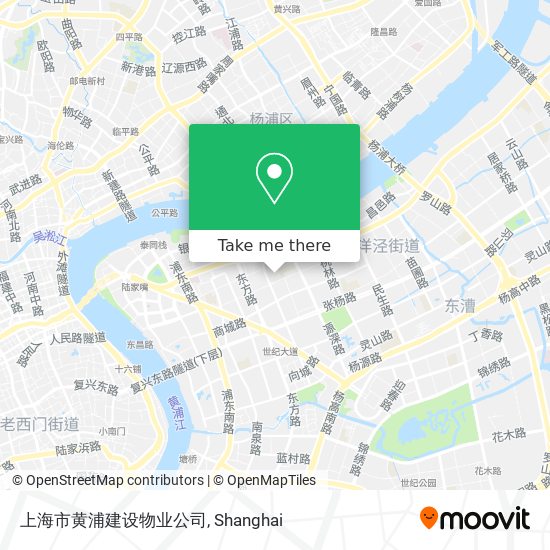 上海市黄浦建设物业公司 map