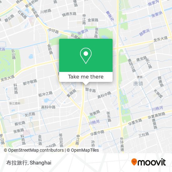 布拉旅行 map