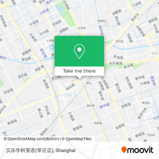 贝乐学科英语(莘庄店) map