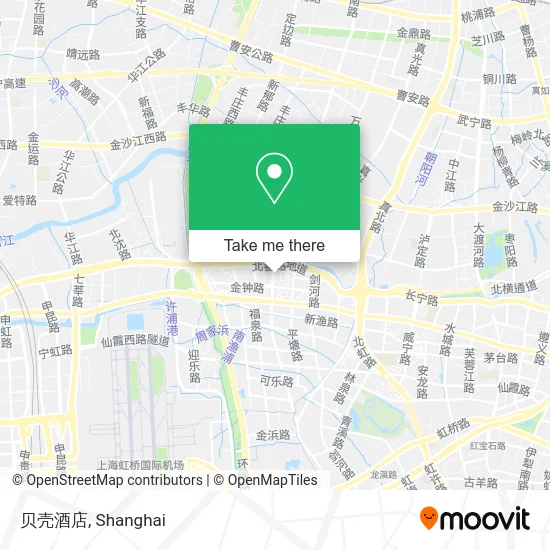 贝壳酒店 map