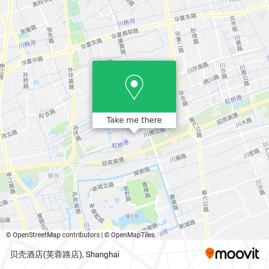 贝壳酒店(芙蓉路店) map