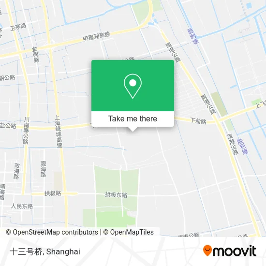 十三号桥 map