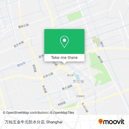 万灿五金牛元防水分店 map