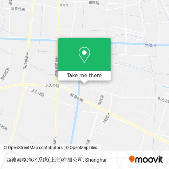 西彼泰格净水系统(上海)有限公司 map