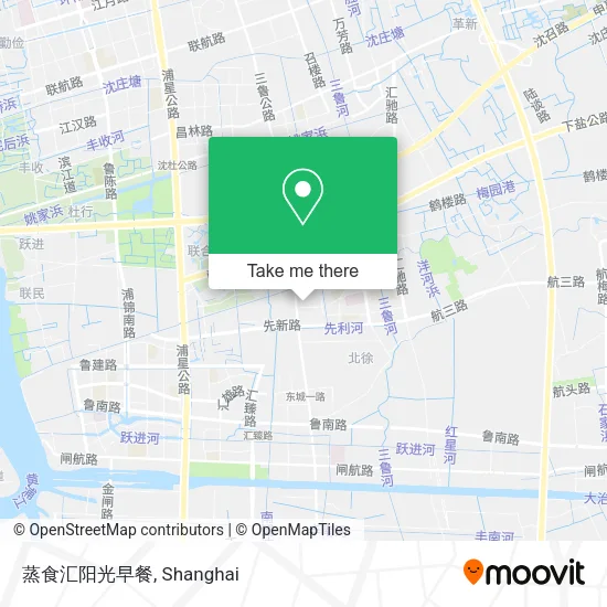 蒸食汇阳光早餐 map