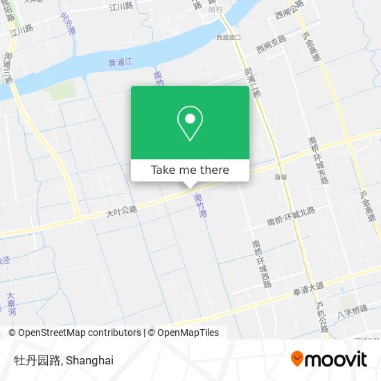 牡丹园路 map