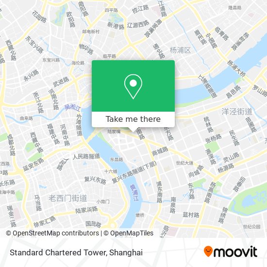 Standard Chartered Tower map