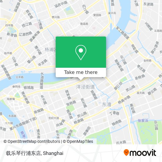 载乐琴行浦东店 map