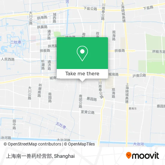 上海南一兽药经营部 map