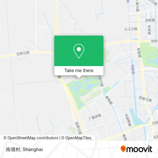 南塘村 map