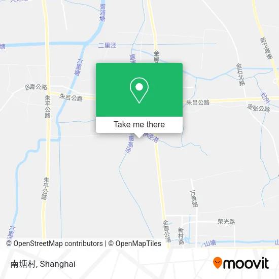 南塘村 map