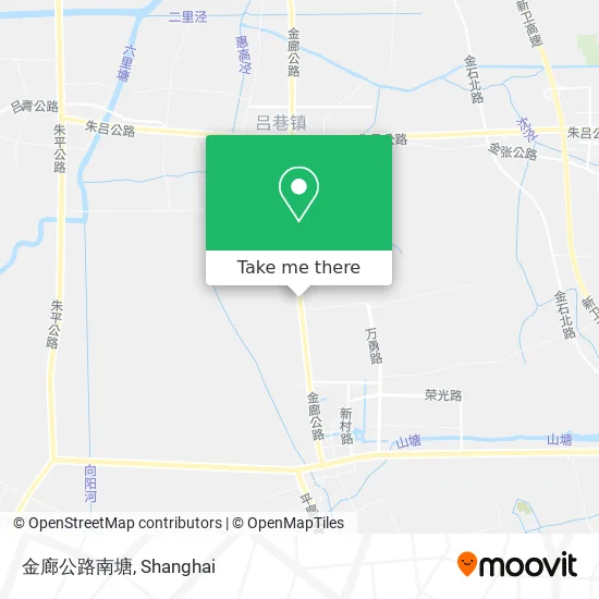 金廊公路南塘 map