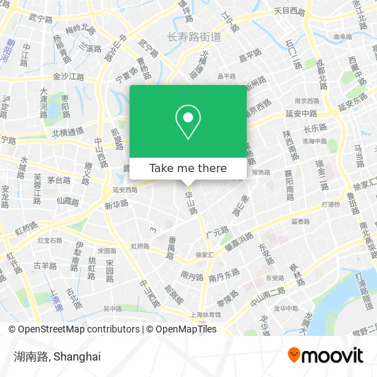 湖南路 map