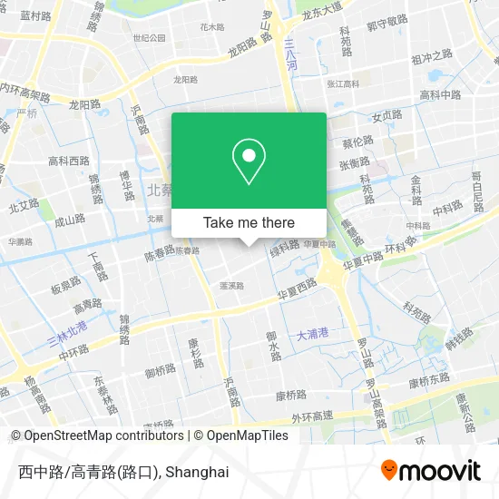 西中路/高青路(路口) map