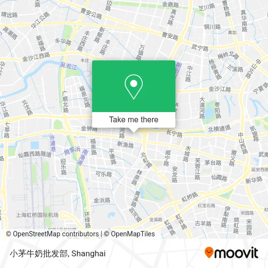 小茅牛奶批发部 map