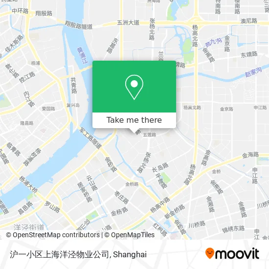 沪一小区上海洋泾物业公司 map