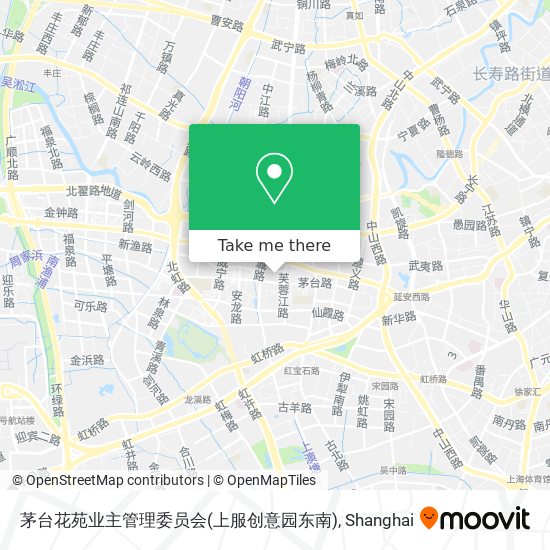 茅台花苑业主管理委员会(上服创意园东南) map