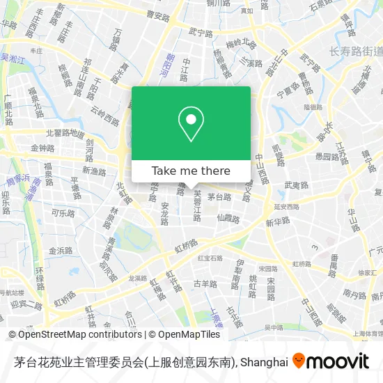 茅台花苑业主管理委员会(上服创意园东南) map