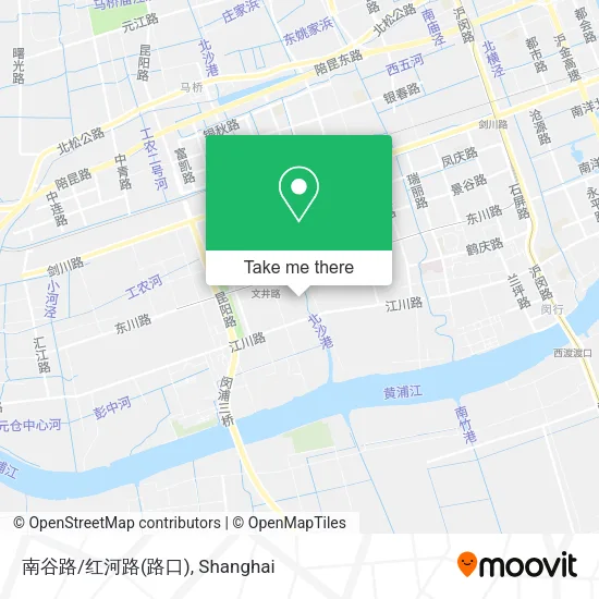 南谷路/红河路(路口) map