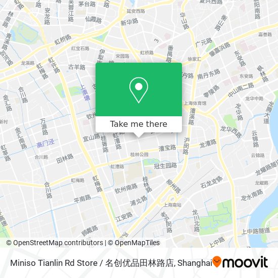 Miniso Tianlin Rd Store / 名创优品田林路店 map