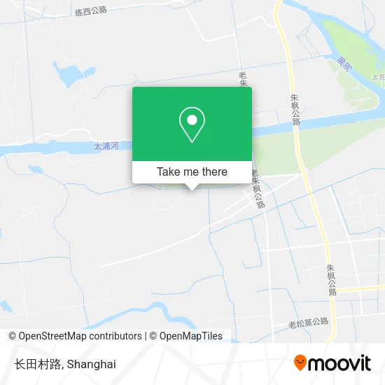 长田村路 map