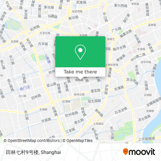 田林七村9号楼 map