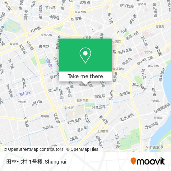 田林七村-1号楼 map