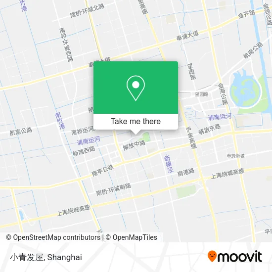 小青发屋 map