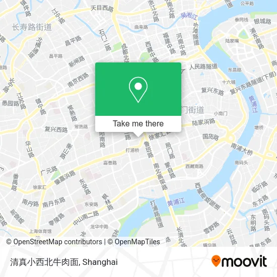 清真小西北牛肉面 map