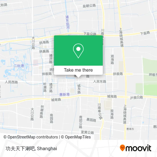 功夫天下涮吧 map