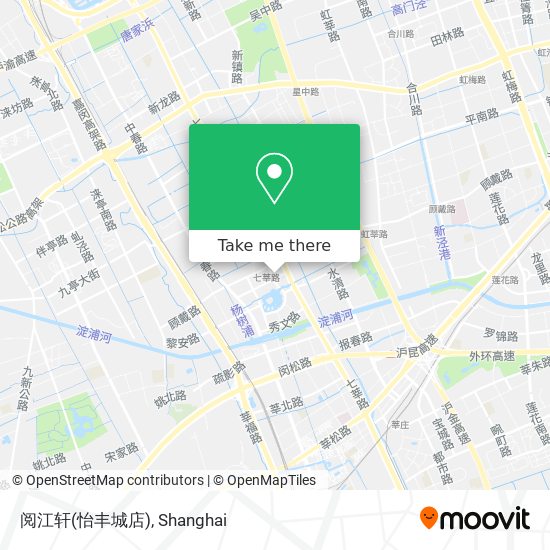 阅江轩(怡丰城店) map
