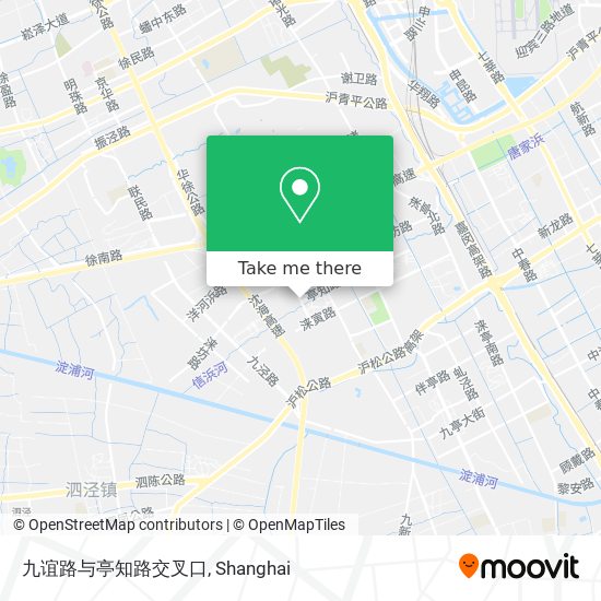 九谊路与亭知路交叉口 map