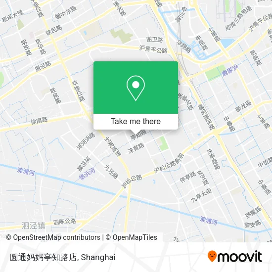 圆通妈妈亭知路店 map