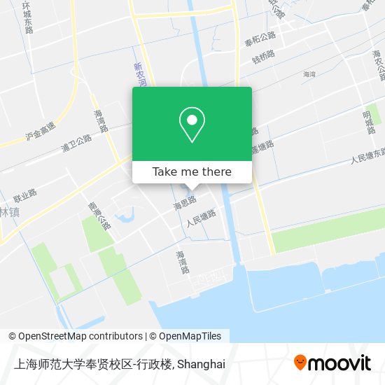 上海师范大学奉贤校区-行政楼 map