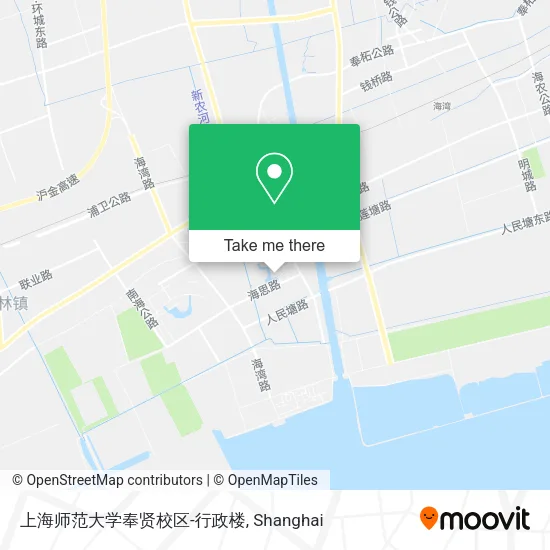 上海师范大学奉贤校区-行政楼 map