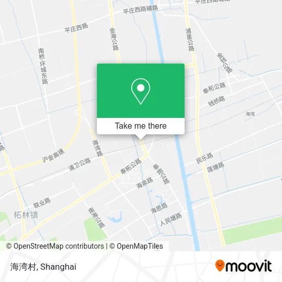 海湾村 map