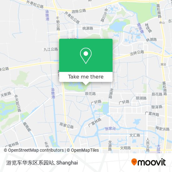 游览车华东区系园站 map