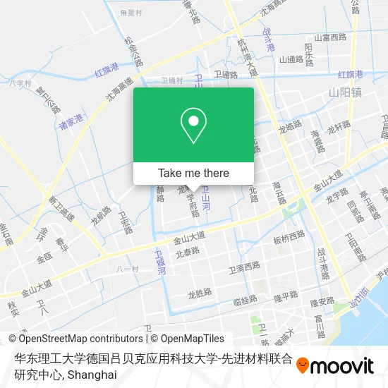华东理工大学德国吕贝克应用科技大学-先进材料联合研究中心 map