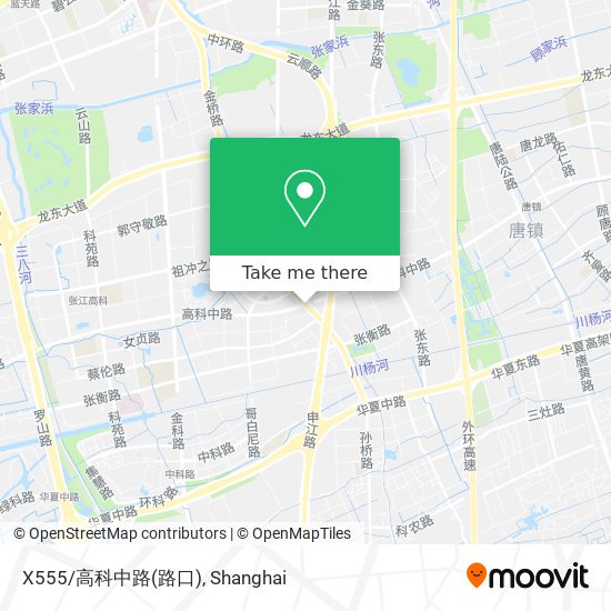 X555/高科中路(路口) map