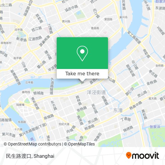 民生路渡口 map