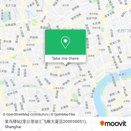菜鸟驿站(零公里徐汇飞雕大厦店200030051) map