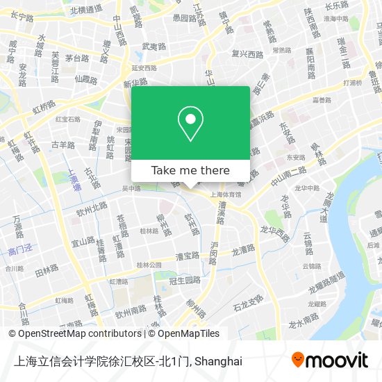 上海立信会计学院徐汇校区-北1门 map